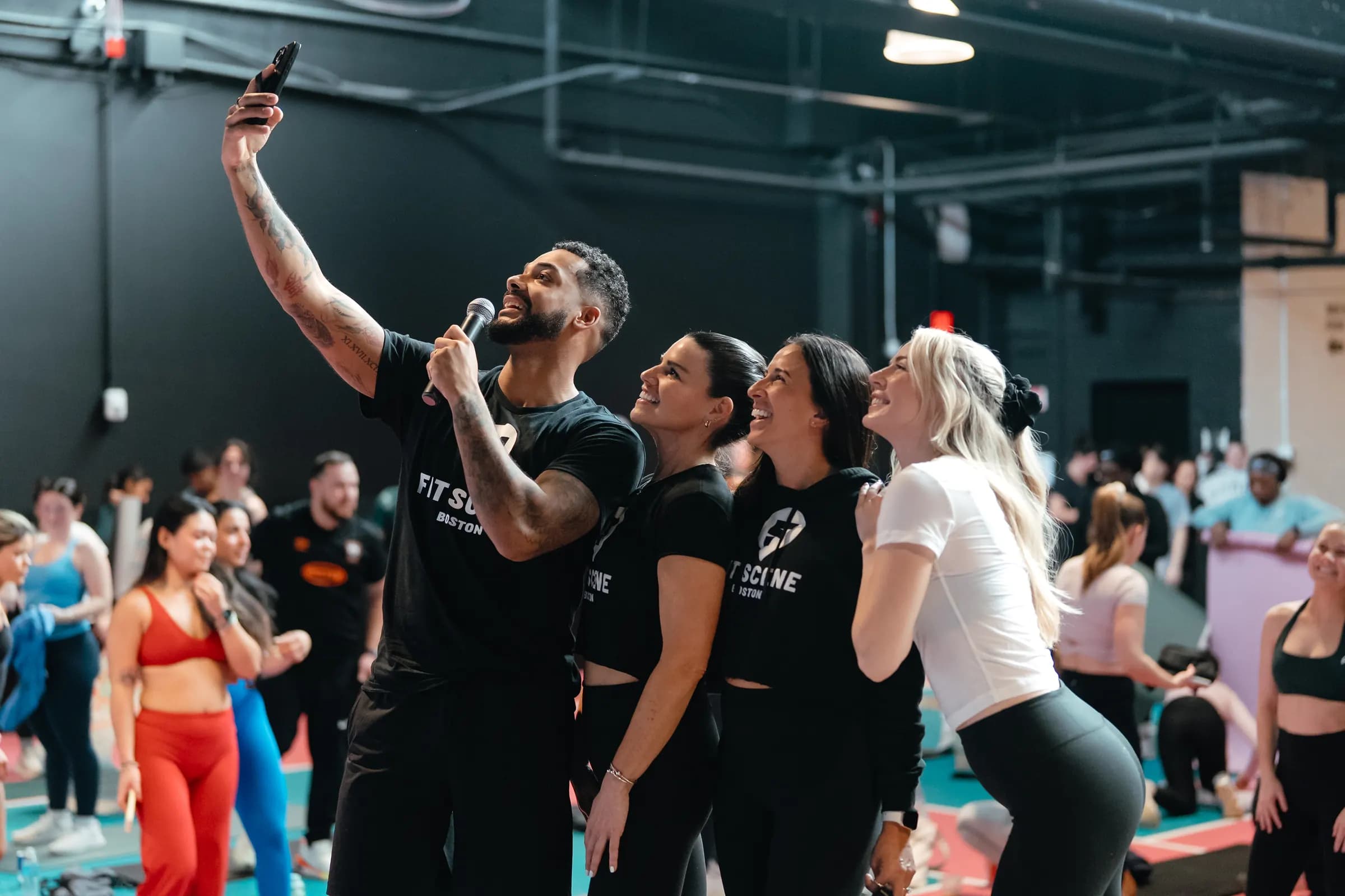 Fit Scene Boston community gathering