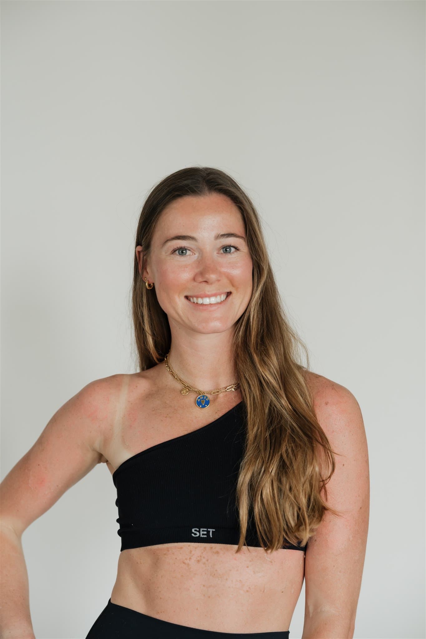Emma Ellis, one of the instructors leading the final event of Fit Scene's Rooftop Wellness Series at View Boston