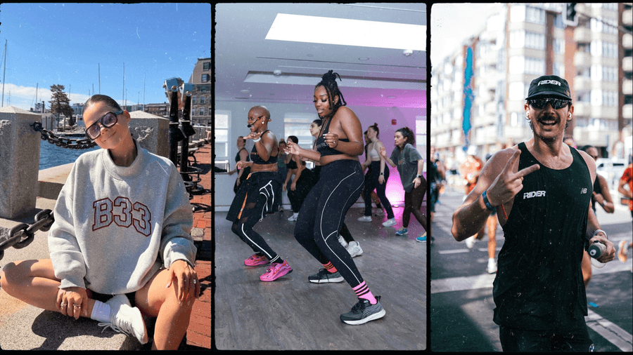 Boston fitness professionals Michelle Turner-Young, Bryn Batchelder, and Connor Coyne featured in Fit Scene Boston’s 2026 World Mental Health Day article on movement, mental health, and community.
