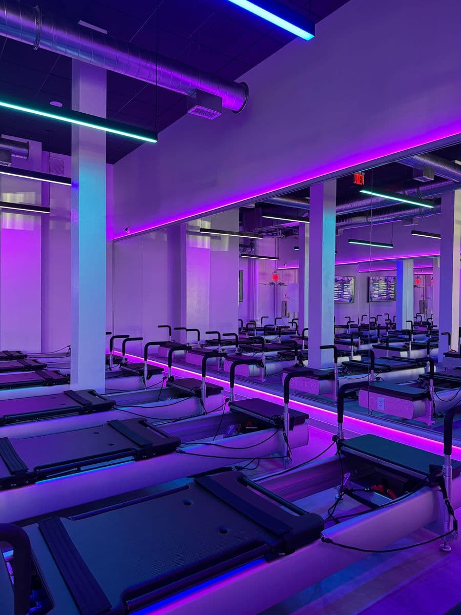 BODYROK's new Pilates-inspired strength studio at 496 Tremont Street in Boston's South End.