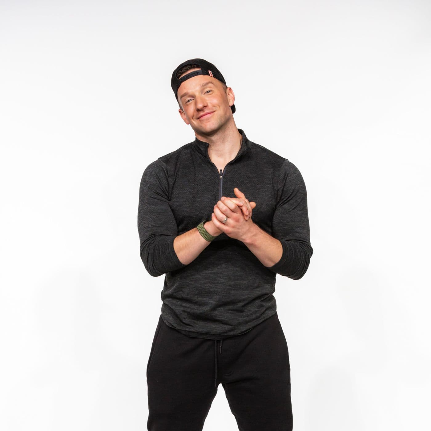 Portrait of Michael James, Boston-based LGBTQ+ trainer and community leader, celebrating Pride through fitness